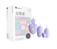 Секс массажёры "Flirting vibrator", цвет фиолетовый, 10 режимов вибрации