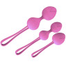 Набор вагинальных шариков Pink Trio нежно-розовый