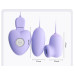 Секс массажёры "Flirting vibrator", цвет фиолетовый, 10 режимов вибрации