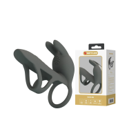 Насадка с вибрацией Pretty Love - MASTER RING GRAY, BI-210326-1