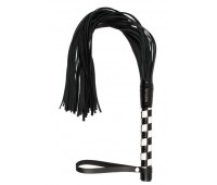 Флогер Premium Leather Flogger, B&W