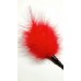 Щекоталка с перьями «Love tickler», цвет красный