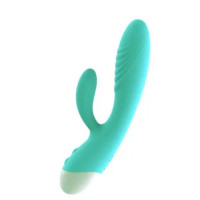 Вибратор кролик " Blue massager", голубой, 10 режимов вибрации