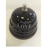 Звонок настольный "RING FOR LOVE" черный
