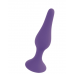 Анальный плаг Silicone Plug Purple - Medium
