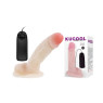 Реалистичный вибратор на присоске - KUCOOL Sextoys