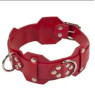 Ошейник VIP Leather Collar, RED кожа
