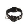 Ошейник VIP Leather Collar, Black, кожа