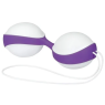 Вагинальные шарики Amor Gym Balls white-dark purple