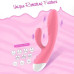 Вибратор кролик " Pink massager", розовый, 10 режимов вибрации