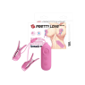 Электростимулятор для груди PRETTY LOVE - Nipple Clip 7 режимов вибрации, 3 режима электростимуляции