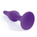 Анальный плаг Silicone Plug Purple - Small