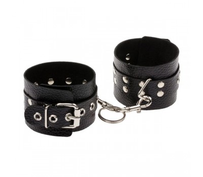 Наручники Leather Rastraints Hand Cuffs, Black