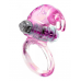 Эрекционное вибро кольцо BOSS Rabbit Vibro Cock Ring Pink