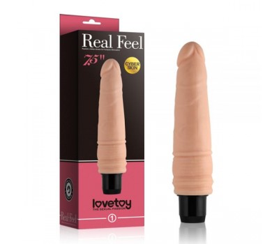 Вибратор LOVETOY 7.5'' Real feel Cyberskin, Flash