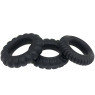 Набор эрекционных колец Cuddle Black Set 2 цвет черный