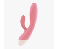 Вибратор кролик " Pink massager", розовый, 10 режимов вибрации