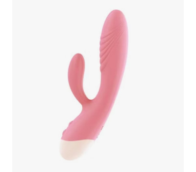 Вибратор кролик " Pink massager", розовый, 10 режимов вибрации