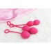Вагинальные шарики со смещенным центром тяжести Nova Ball Plum Red - Svakom, цвет розовый