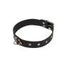 Ошейник Leather Restraints Collar, Black кожа