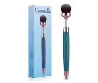 Вибромассажер "Cosmetic pen", 10 режимов вибрации, цвет зелёный