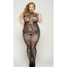 Бодистокинг с чарующими узорами XL/XXL