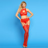Эротический комплект-сетка Hanna S/L Red