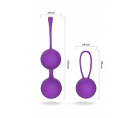 Набор вагинальных шариков Pleasure фиолетовый