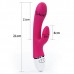 Вибромассажер с клиторальным стимулятором Rabbit Vibrator USB Rechargeable