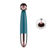 Вибромассажер "Cosmetic pen", 10 режимов вибрации, цвет зелёный