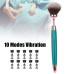 Вибромассажер "Cosmetic pen", 10 режимов вибрации, цвет зелёный