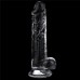 Реалистичный фаллоимитатор с присоской 7.5'' Flawless Clear Dildo, Clear