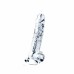 Реалистичный фаллоимитатор с присоской 7.5'' Flawless Clear Dildo, Clear