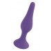 Анальный плаг Silicone Plug Purple - Large