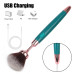 Вибромассажер "Cosmetic pen", 10 режимов вибрации, цвет зелёный
