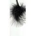 Щекоталка с перьями «Love tickler», цвет черный