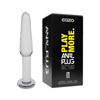 Анальный плаг из стекла EGZO EAP-M ( длина 11.5 см, диаметр 2 см ) Анальный плаг из стекла EGZO EAP-M ( длина 11.5 см, диаметр 2 см )