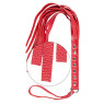 Флогер S&M Fancy Leather Floger, Red, кожа