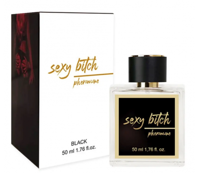 Парфюмерная вода с феромонами унисекс SEXY BITCH BLACK Pheromone, 50 ml