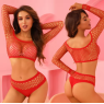 Изумительный комплект белья Zelma S/M красный