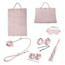 Набор для БДСМ игр BDSM-NEW PVC Bondage Set, Pink