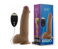 Вибратор на присоске EGZO Ciberskin DVR002 ( 20,5 см х 5 см )