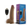 Вибратор на присоске EGZO Ciberskin DVR002 ( 20,5 см х 5 см )