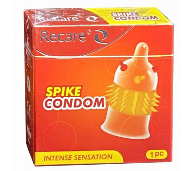 Презерватив Recare Spike Condon с усиками и пупырышками (упаковка 1шт)