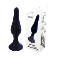 Анальный плаг Silicone Plug Black - Small, BS6400092 Анальный плаг Silicone Plug Black - Small, BS6400092