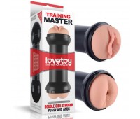 Мастурбатор вагина-анус двойной мастурбатор Training Master Double Side Stroker Pussy and Anus