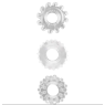 Набор эрекционных колец Gear Up Rings, Clear