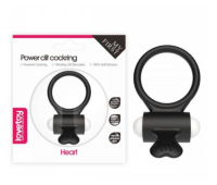 Эрекционное виброкольцо Power Clit Cockring , Black