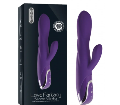 Вибромассажё Fantacy Love 10 режимов вибрации фиолетовый