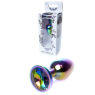 Анальная пробка Boss Series - Jewellery Multicolour PLUG Clear S